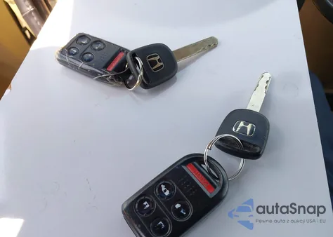 2005 Honda Odyssey Ex-L из США, поврежденный, VIN 5FNRL38755B107829